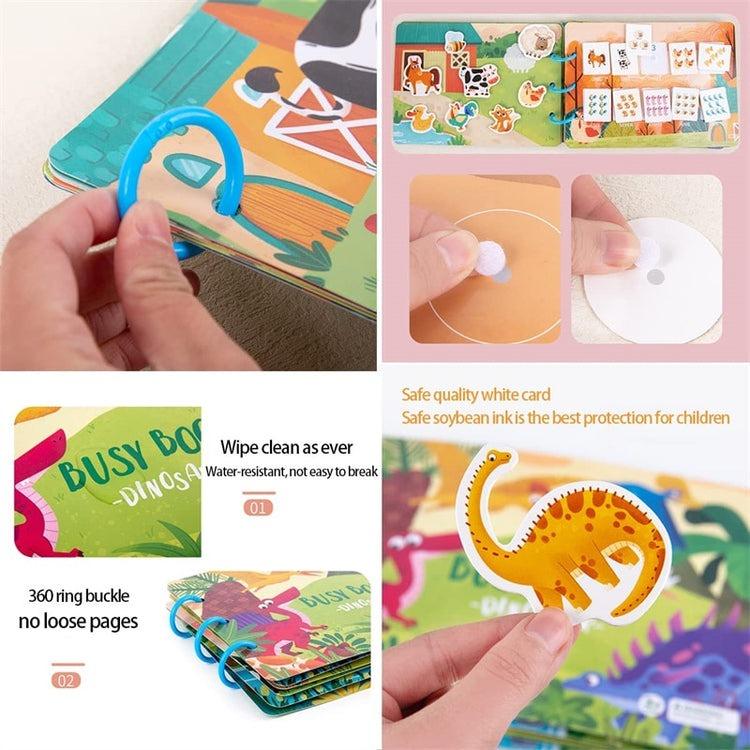 Montessori Çıkartmalı Etkinlik Kitabı - Antiola