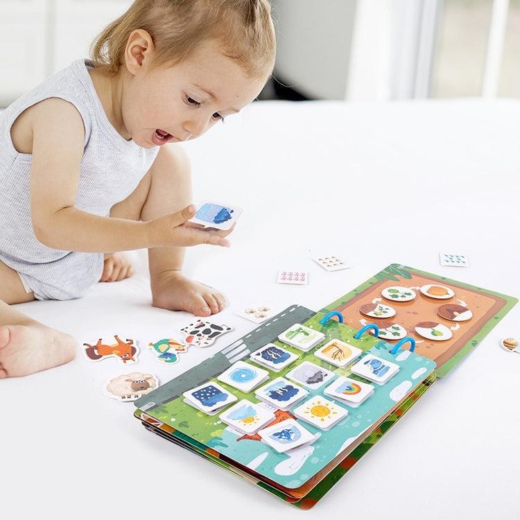 Montessori Çıkartmalı Etkinlik Kitabı - Antiola