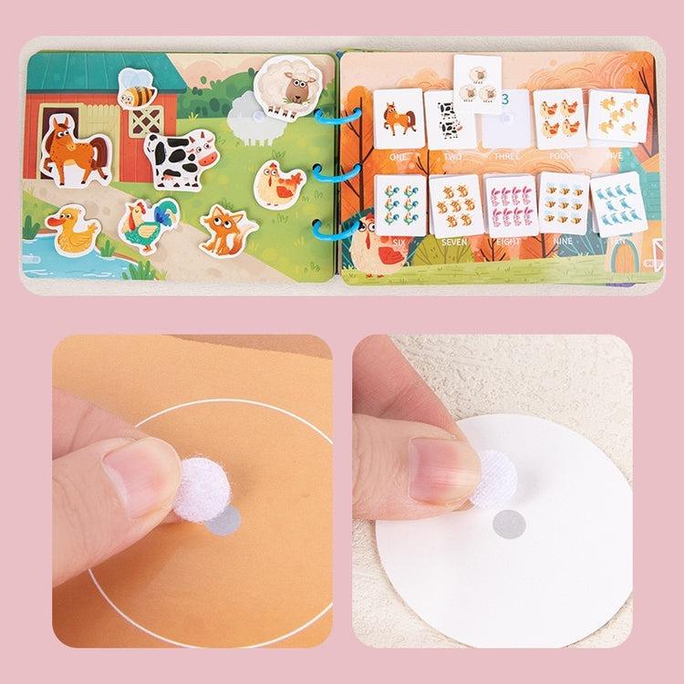 Montessori Çıkartmalı Etkinlik Kitabı - Antiola