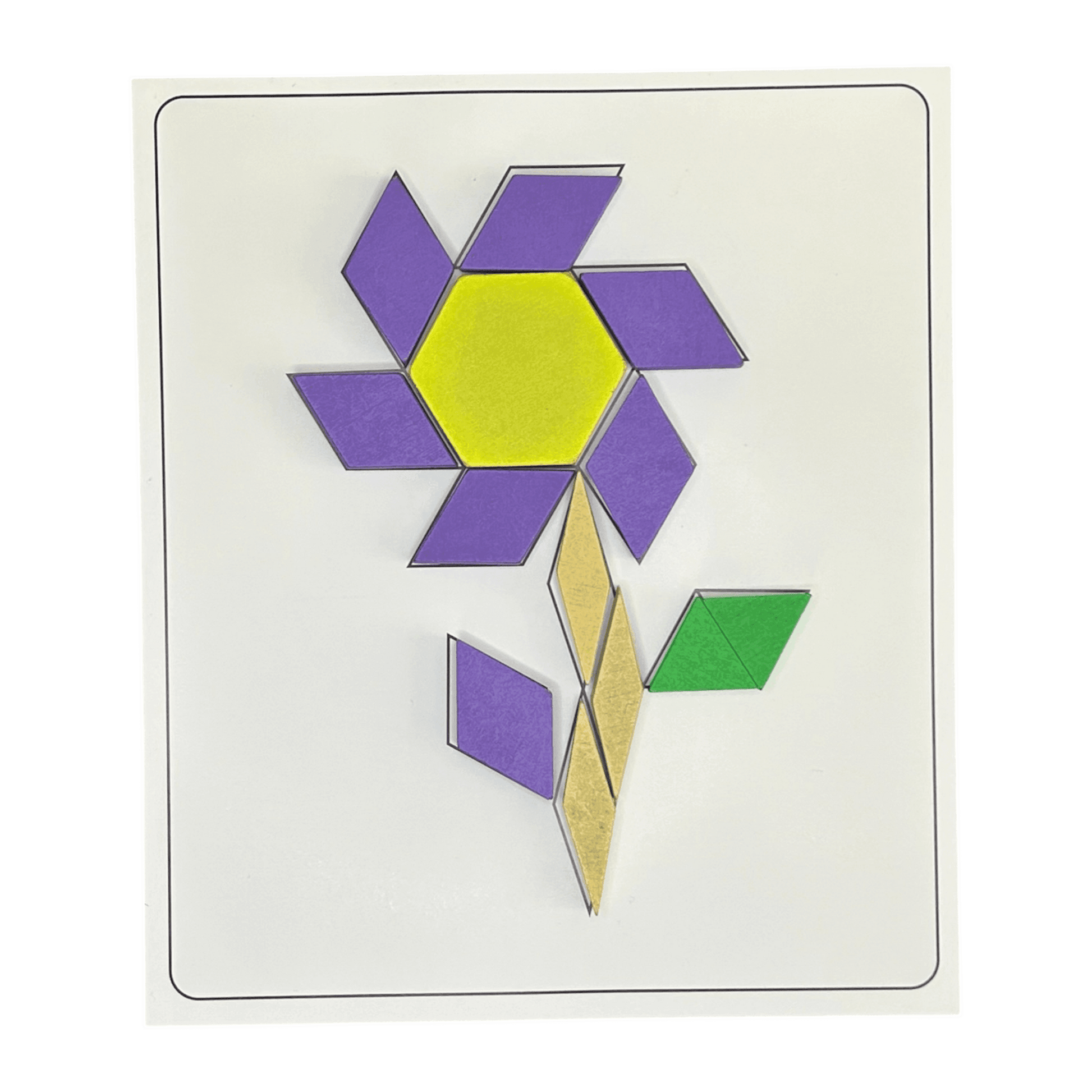 Ahşap Tangram Zeka Oyun Seti - 125 Parça - Antiola