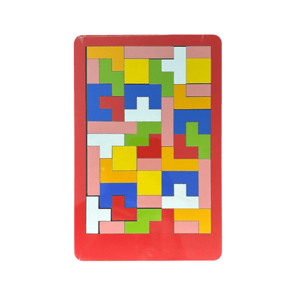 Ahşap Tetris Oyuncağı - Antiola