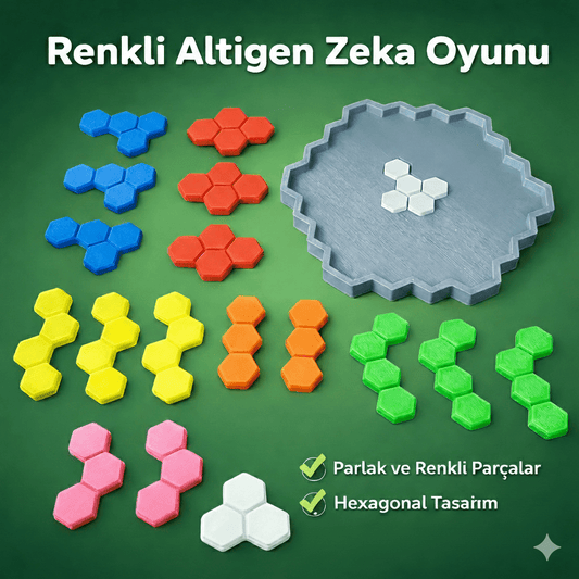 Antiola Altıgen Puzzle Blokları - Antiola