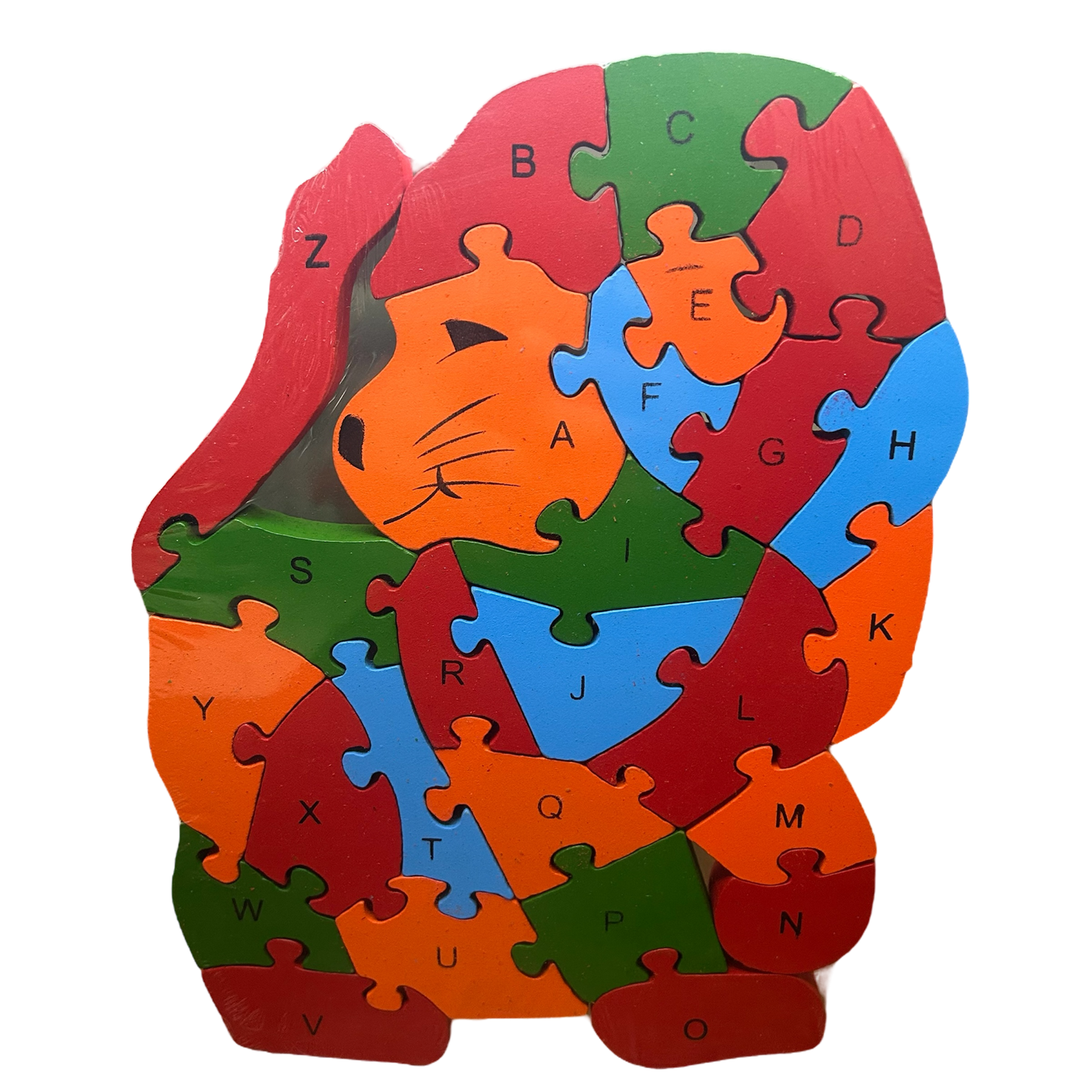 Ahşap Yapboz, Aslan Figürlü Puzzle