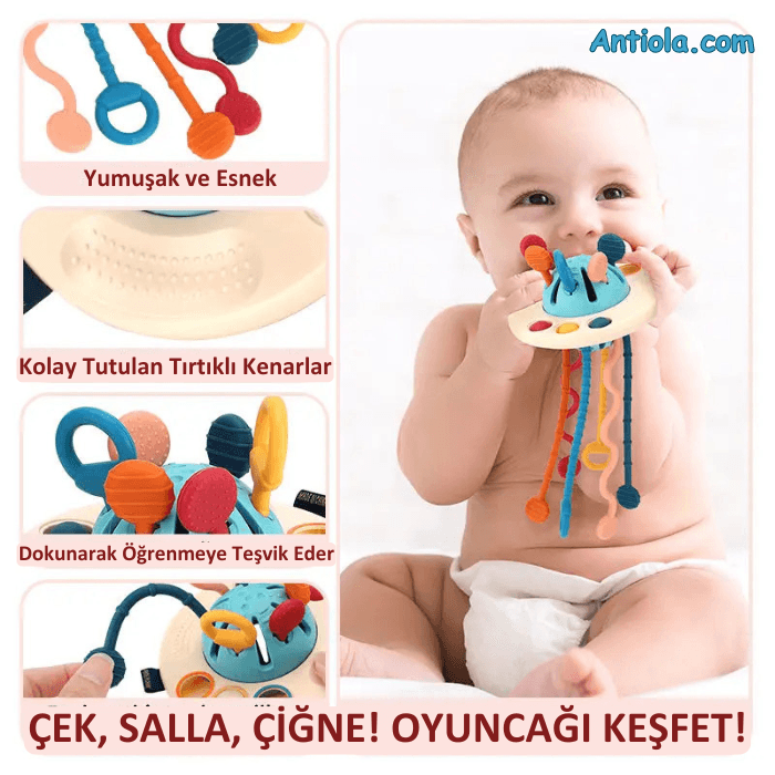 Bebekler için Diş Kaşıma Oyuncağı - Antiola