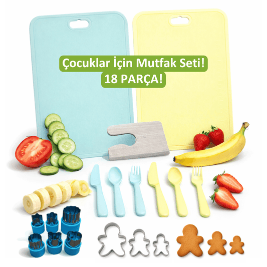 Çocuklar İçin El Kesmeyen Mutfak Araç-Gereçleri - Antiola