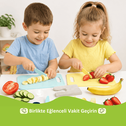 Çocuklar İçin El Kesmeyen Mutfak Araç-Gereçleri - Antiola
