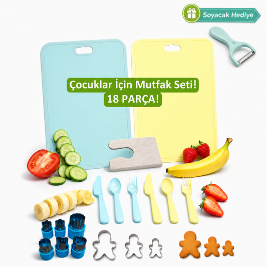 Çocuklar İçin El Kesmeyen Mutfak Araç-Gereçleri