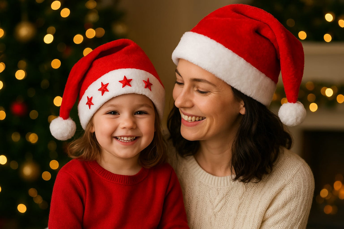 Işıklı Yılbaşı Şapkası - Çocuklar için - Antiola