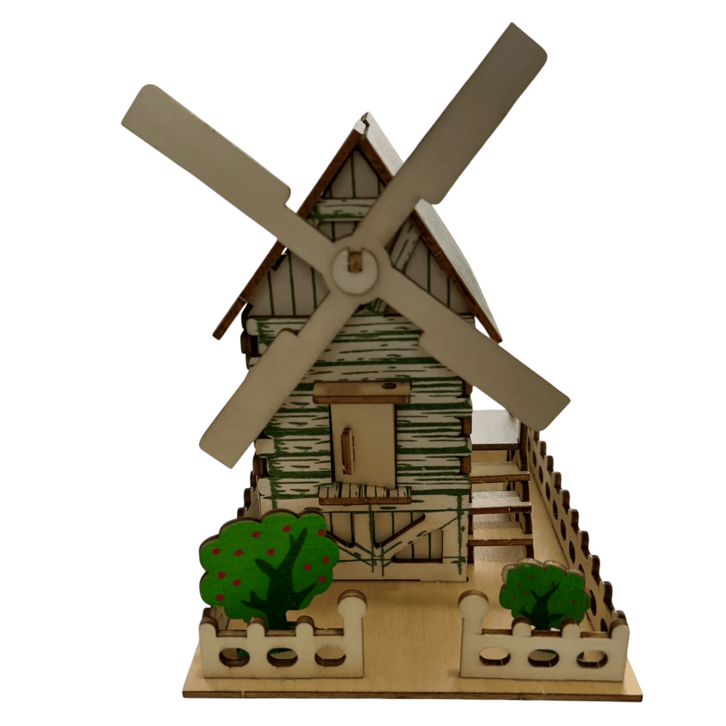 Kendin Yap(DIY) Ahşap Çiftlik Evi Maket Yapım Seti - Antiola