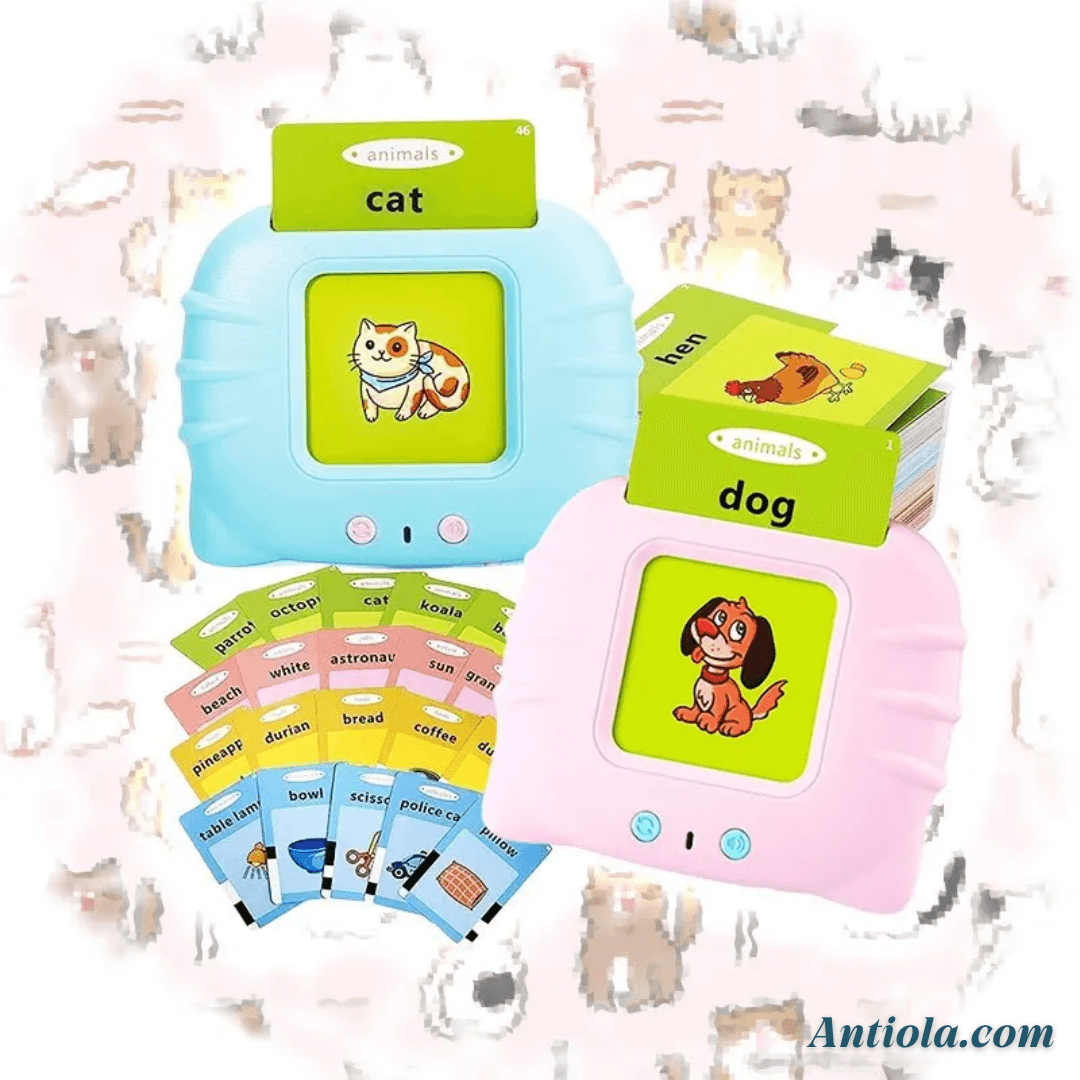 KittyLingo İngilizce Konuşan Kartlar Eğitim Seti - Antiola