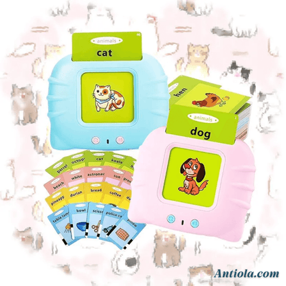 KittyLingo İngilizce Konuşan Kartlar Eğitim Seti - Antiola