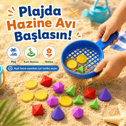 Kum Hazine Avı Plaj Oyuncak Seti - Antiola