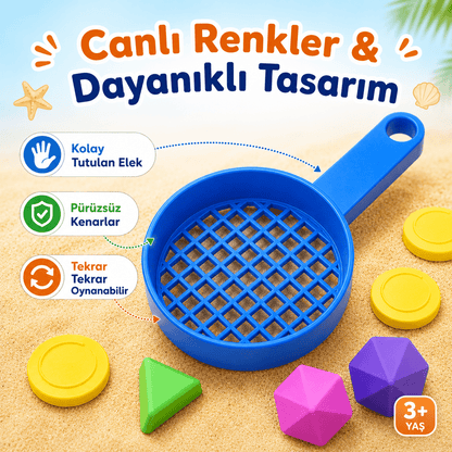 Kum Hazine Avı Plaj Oyuncak Seti - Antiola
