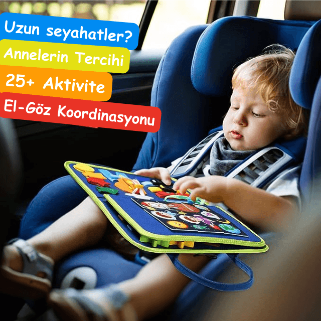 Montessori Çocuk Aktivite Çantası - Antiola