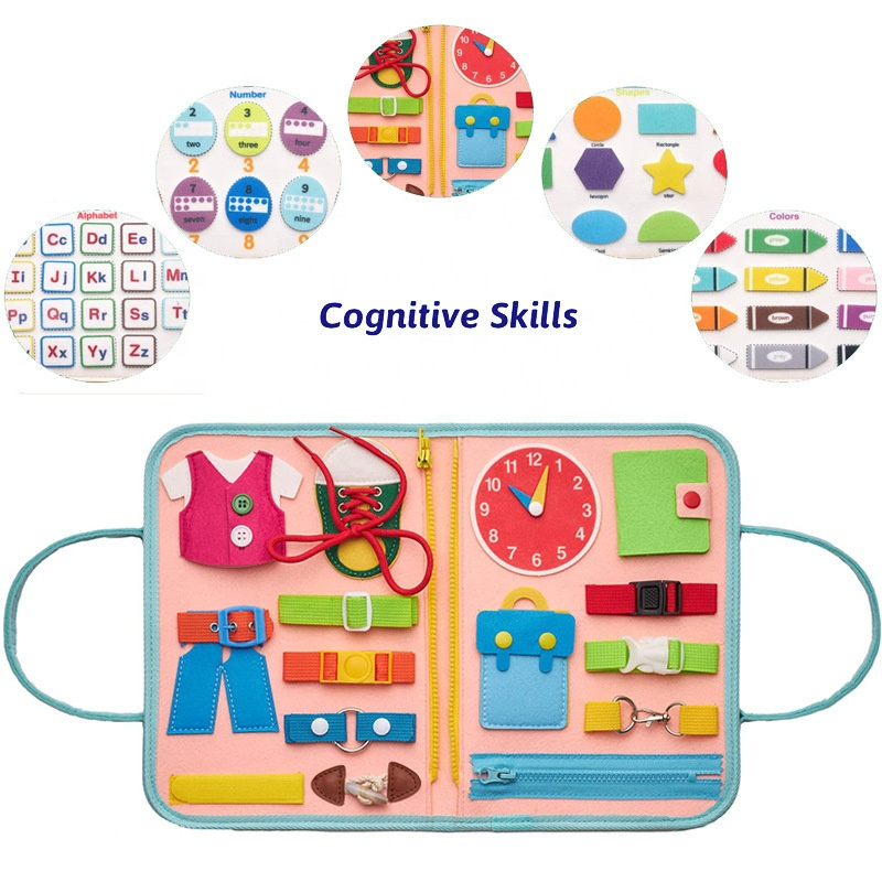 Montessori Çocuk Aktivite Çantası - Antiola