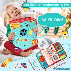 Montessori Çocuk Aktivite Çantası - Antiola