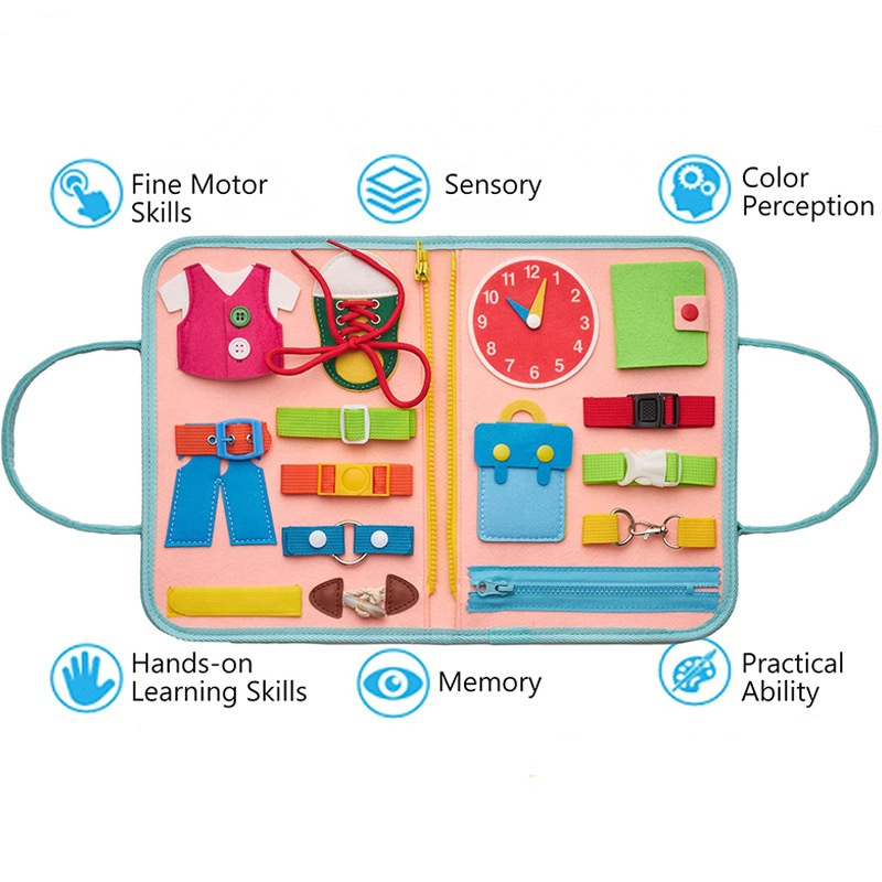 Montessori Çocuk Aktivite Çantası - Antiola