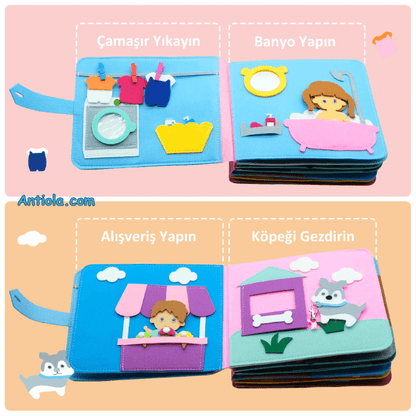 Montessori Gökkuşağı Hikaye Kitabı - Antiola