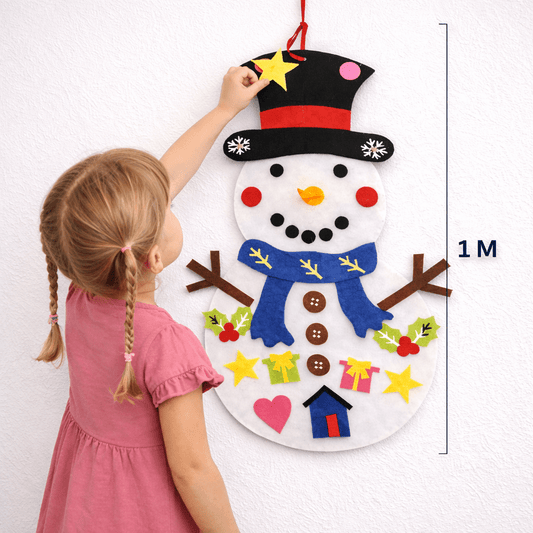 Montessori Keçe Kardan Adam - Antiola