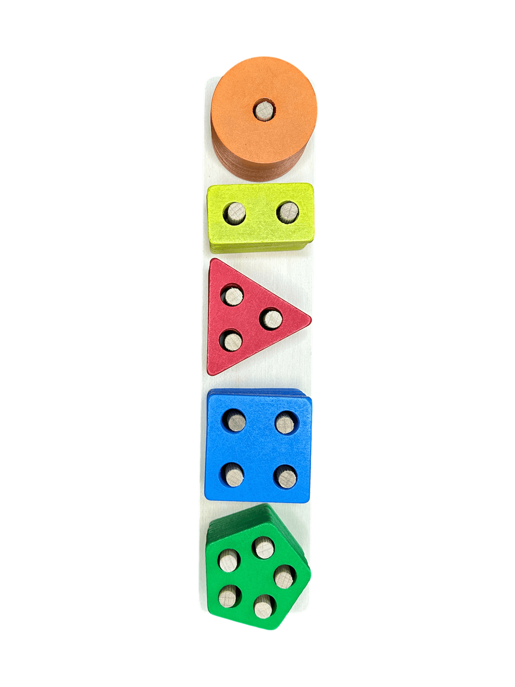 Montessori Ahşap Geometrik Şekiller - Antiola
