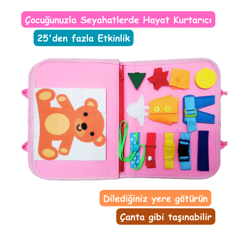 Montessori Çocuk Aktivite Çantası