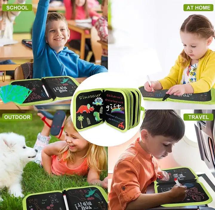 Silinebilir Doodle Çizim Defteri - Antiola