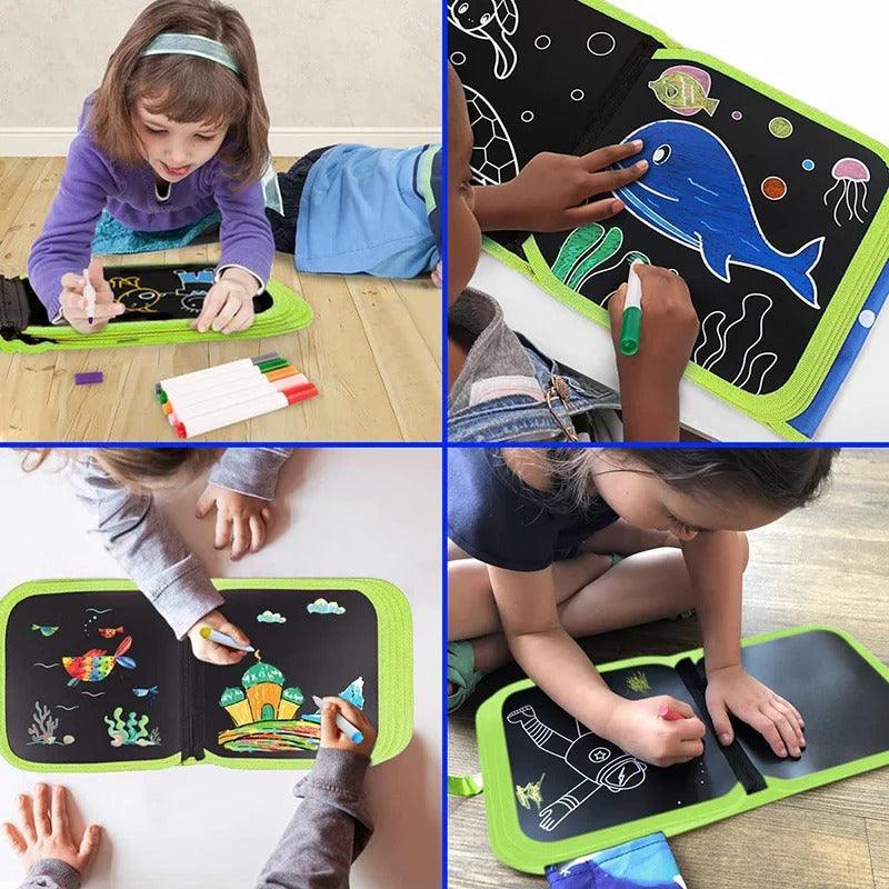 Silinebilir Doodle Çizim Defteri - Antiola