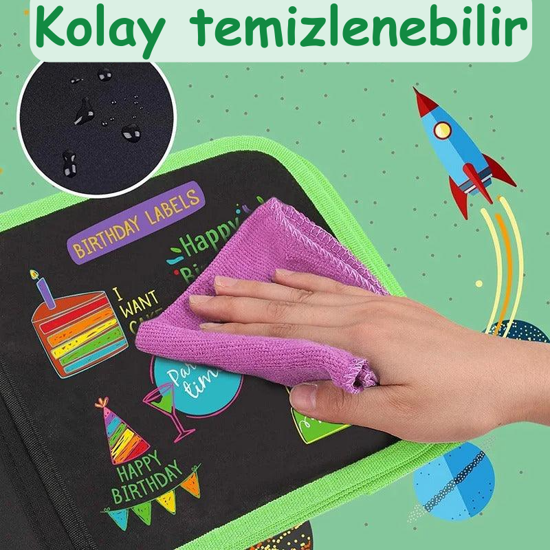 Silinebilir Doodle Çizim Defteri