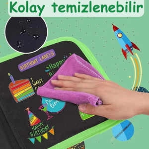 Silinebilir Doodle Çizim Defteri