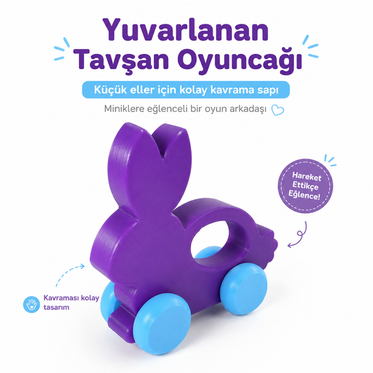 Yuvarlanan Tavşan Oyuncağı