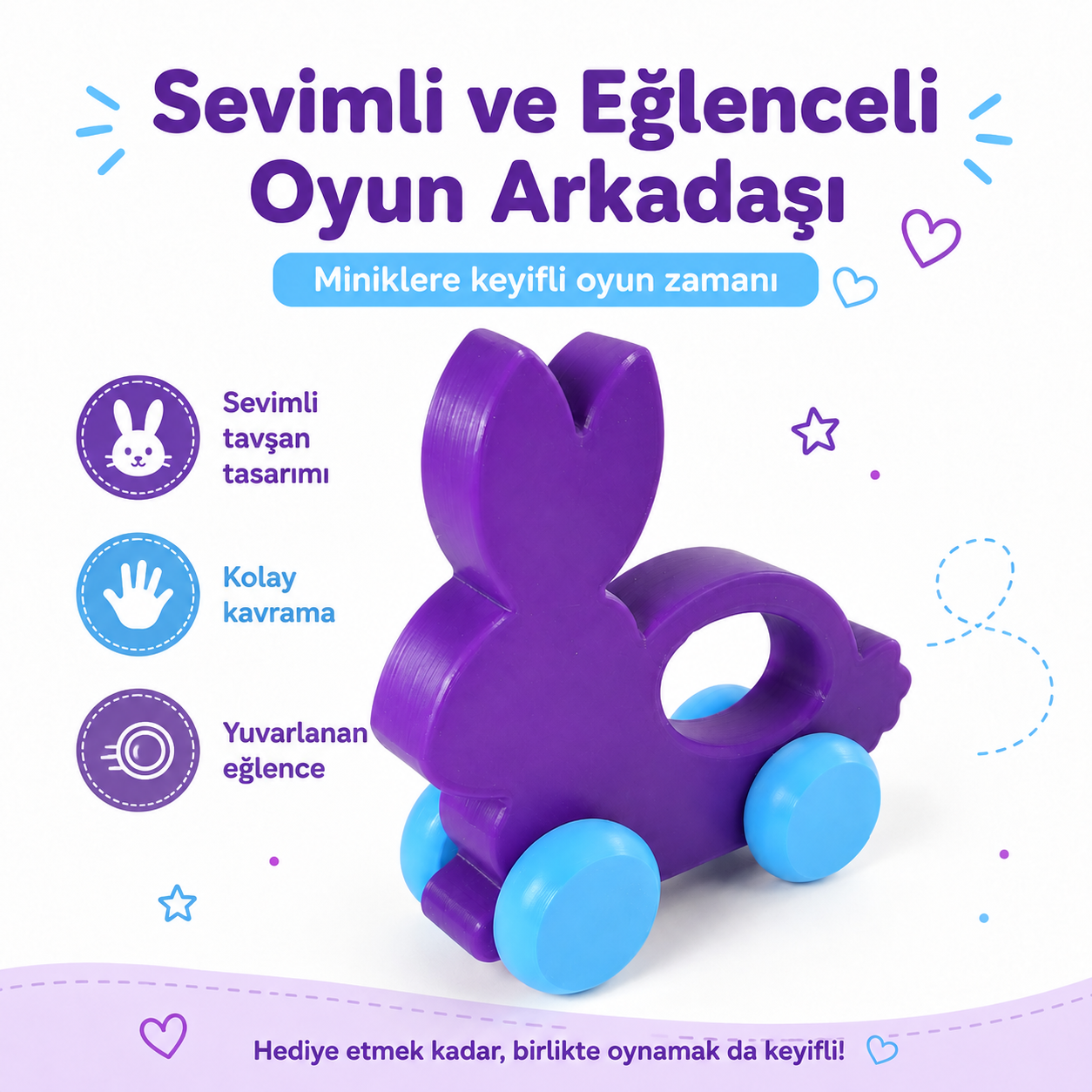 Yuvarlanan Tavşan Oyuncağı