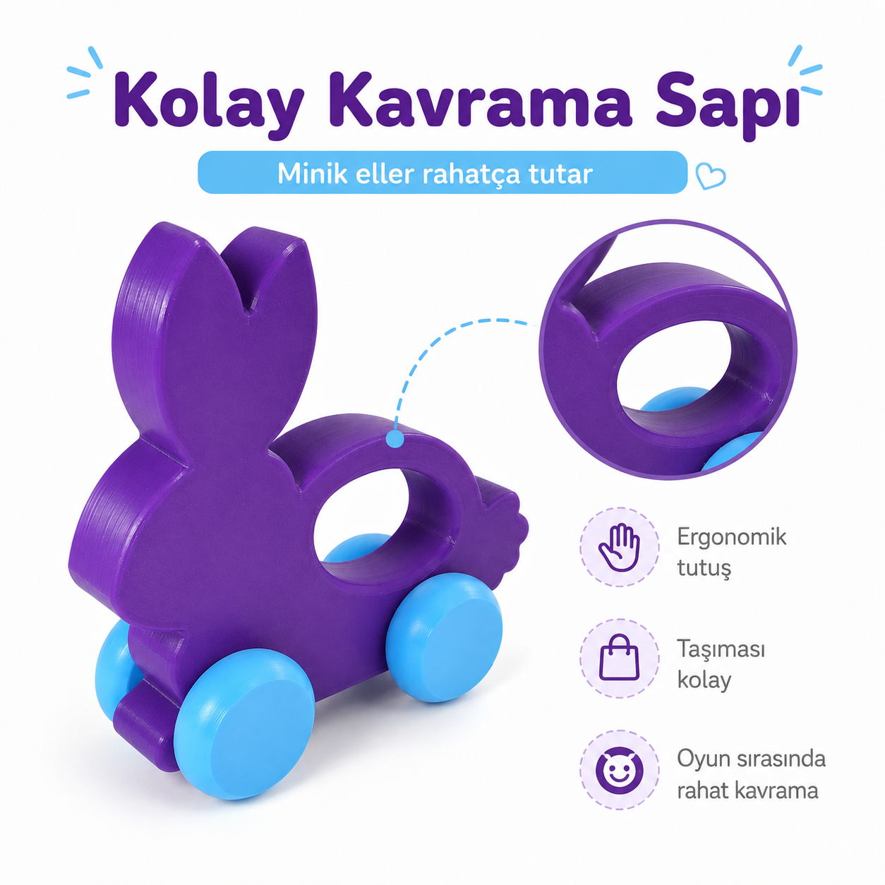 Yuvarlanan Tavşan Oyuncağı