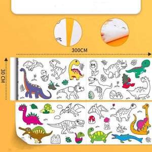 Yapışkanlı Boyama Rulosu 3 metre - Antiola